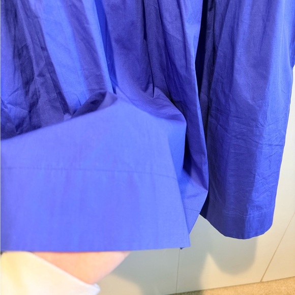 Vibrant Blue Women’s  Dress with Bow Details - Picture 10 of 11